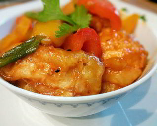 Курица в кисло-сладком соусе