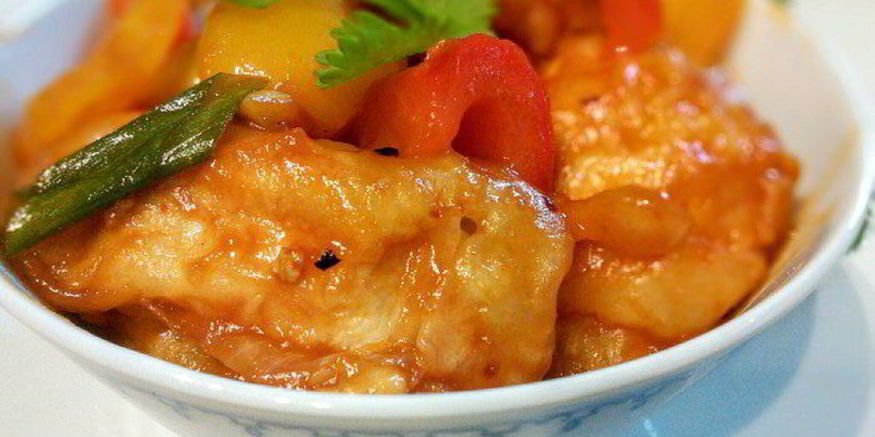 Рецепт курицы в кисло-сладком соусе