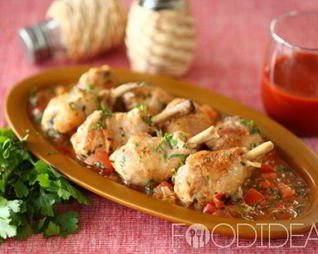 Курица в вине