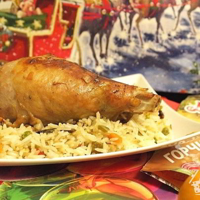 Мандариновая индейка