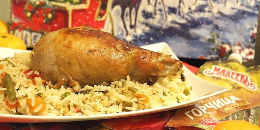 Рецепт мандариновой индейки