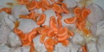 поджарка из куриного филе