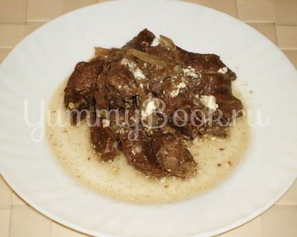 Сердце тушеное говяжье