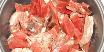 сердце тушеное говяжье