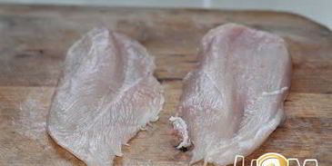 свинина фаршированная курицей и вялеными томатами