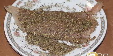 свинина фаршированная курицей и вялеными томатами