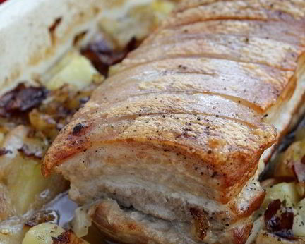 Свинина по-баварски