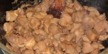 свинина под кисло-сладким соусом