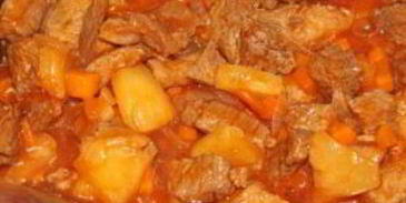 свинина под кисло-сладким соусом