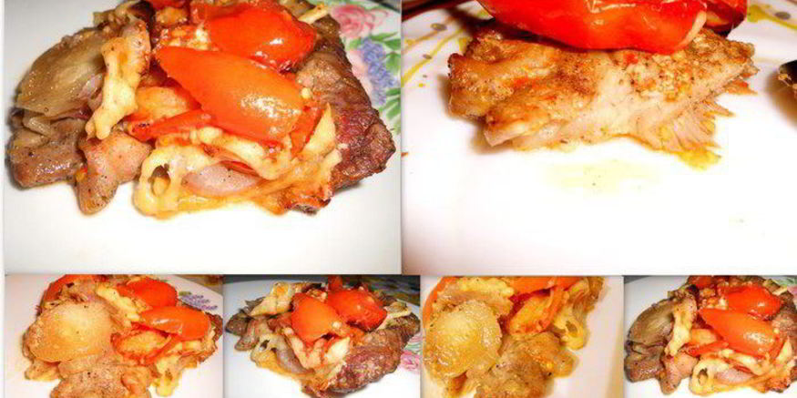 Рецепт свинины с овощами