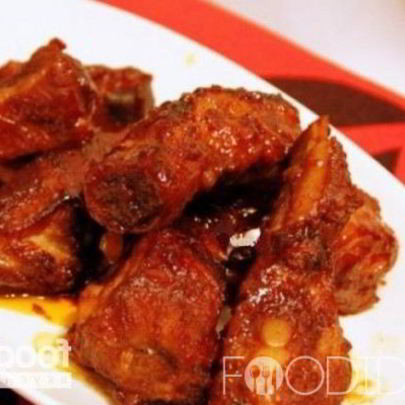 Свиные ребрышки в духовке