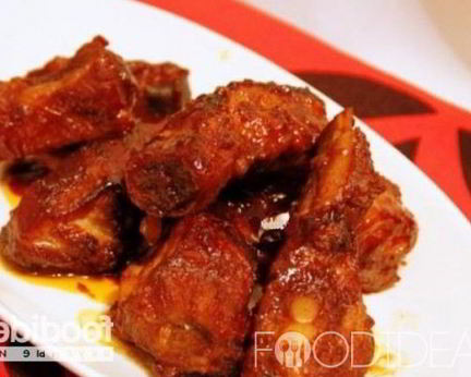 Свиные ребрышки в духовке