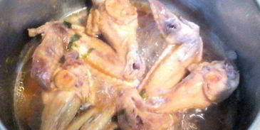 тушеные куриные крылышки летняя фантазия