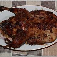 Рецепт Утки, фаршированной свининой и клюквой