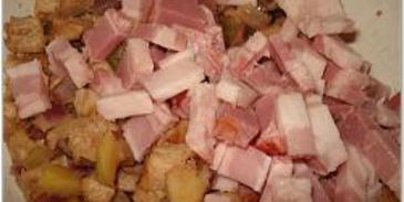 утка, фаршированная свининой и клюквой