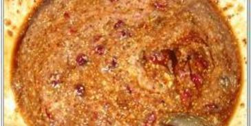 утка, фаршированная свининой и клюквой