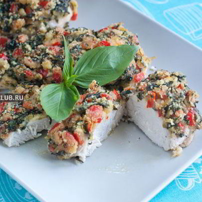 Запеченные куриные грудки