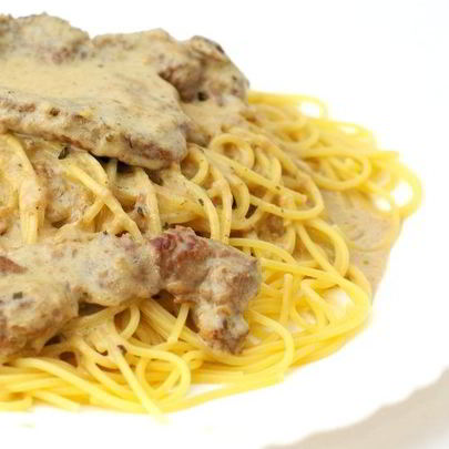 Жареная телятина