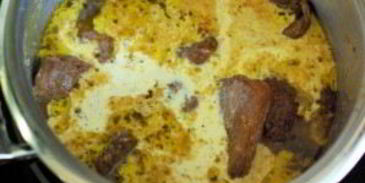 жареная телятина