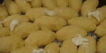 ньокки из поленты с пармезаном