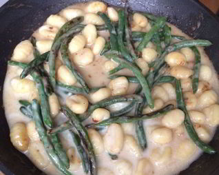 Ньокки в сливочном соусе