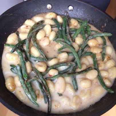 Ньокки в сливочном соусе