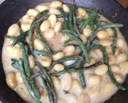 Ньокки в сливочном соусе