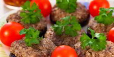 баклажаны с грецкими орехами