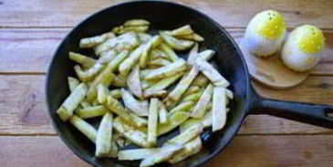 баклажаны с лисичками в духовке