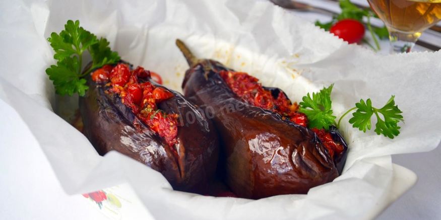 Рецепт баклажанов с овощами по-родосски