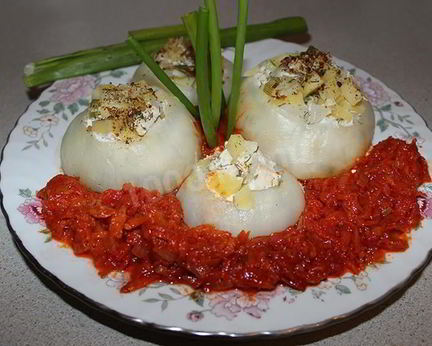Фаршированный лук