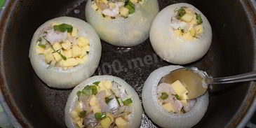 фаршированный лук