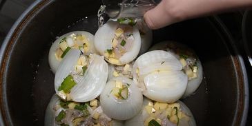 фаршированный лук