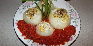 фаршированный лук