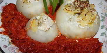 фаршированный лук