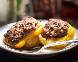 Фаршированный перец в духовке