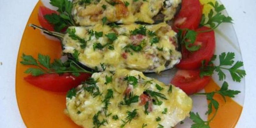 Рецепт фаршированных баклажанов в мультиварке