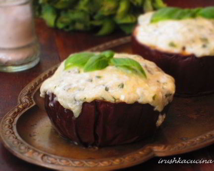 Фаршированные баклажаны