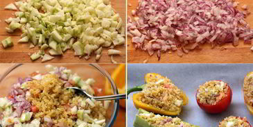 фаршированные овощи