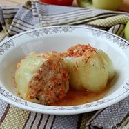 Рецепт Фаршированных перцев с фаршем в мультиварке