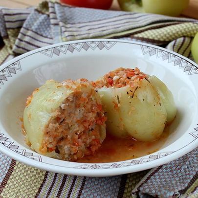 Фаршированные перцы с фаршем в мультиварке