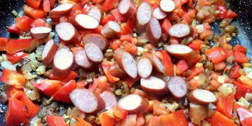 фасоль в чесночно-имбирном соусе