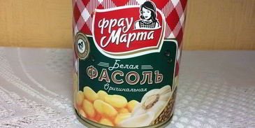 фасоль в чесночно-имбирном соусе