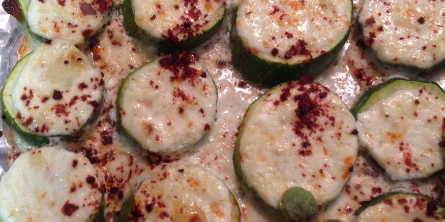 Рецепт кабачков запеченных с сыром