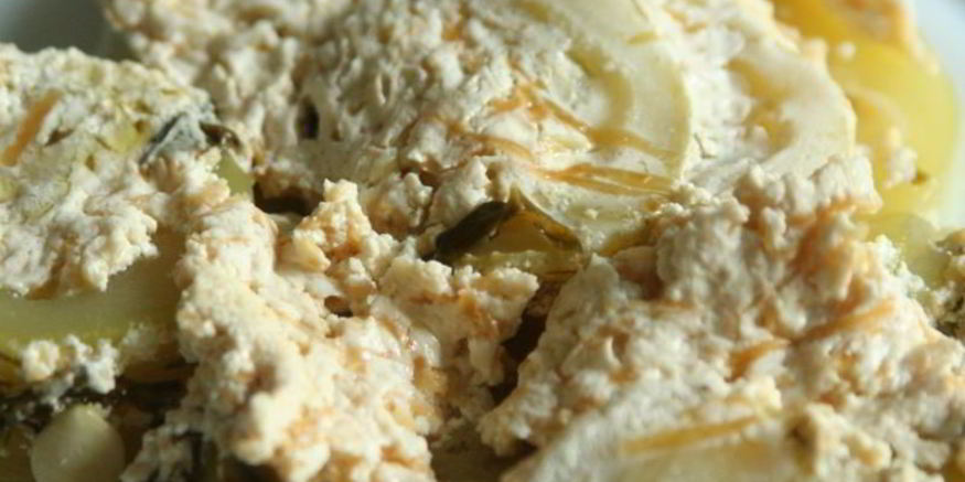 Рецепт кабачков запеченных в духовке с сыром и сметаной