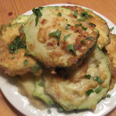 Кабачки, жаренные в кляре