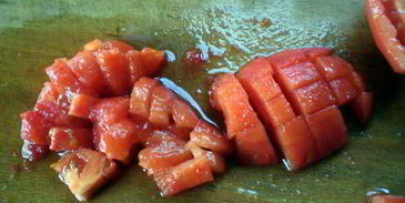 кади-ча — жаренные баклажаны с овощами