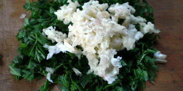 кади-ча — жаренные баклажаны с овощами