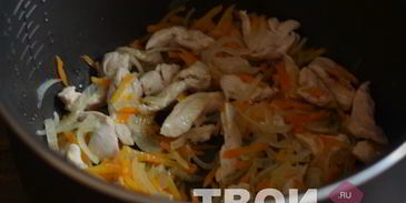 капуста с индейкой