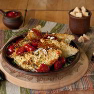 Рецепт Капусты, запеченной под сырной корочкой